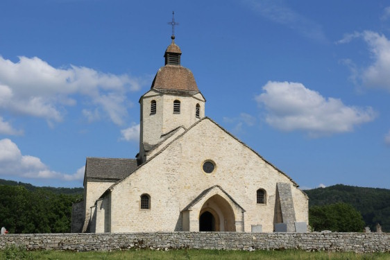 L'église de Saint-Hymetière, photo C. Quillon
