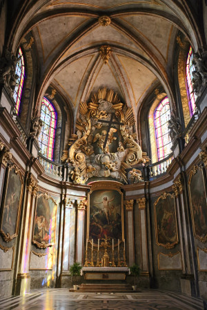 Contre-choeur de la cathédrale saint Jean,photo C. Quillon