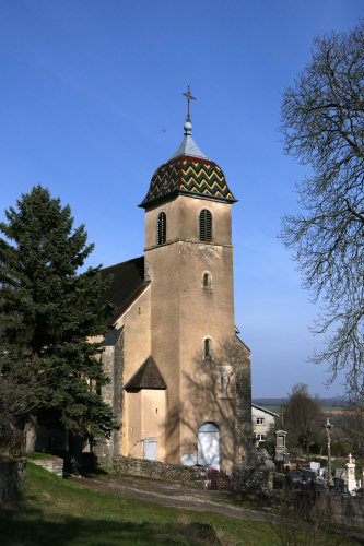 Eglise de Saint-Julien-lès-Morey, photo Y. Bessero
