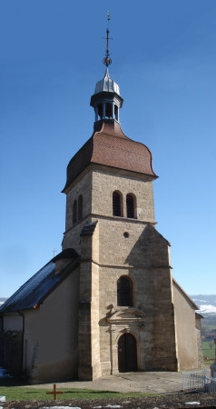 L'église de Saint-Lothain, photo O. Pernot