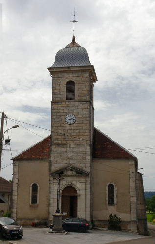 L'église de Saint Maurice-Crillat, photo O. Pernot