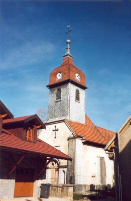 L'église de Saint-Point-Lac, photo C. Briot