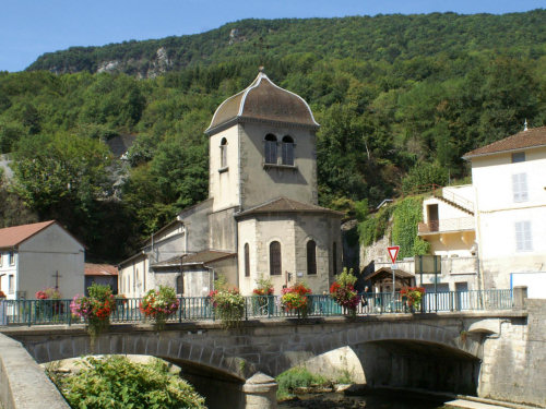 L'église de Saint-Rambert-en-Bugey, photo J. Masset