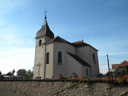 L'église de Saint-Sulpice (70) photo D. Bion
