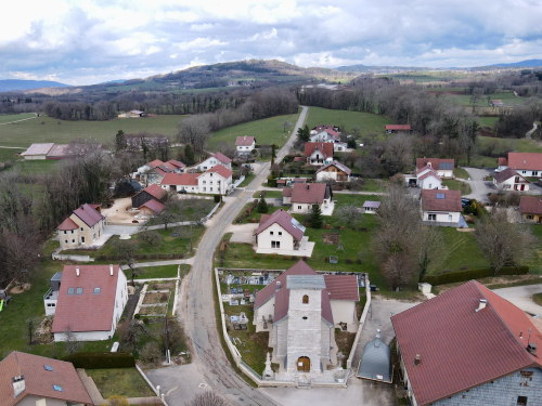 Le village de Surmont, photo E. Rey