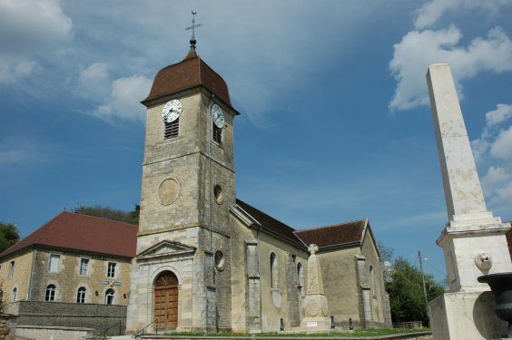L'église de Vadans, photo M. Morlin
