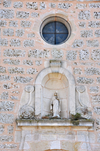 Détail de l'église de Vadans, photo M. Morlin