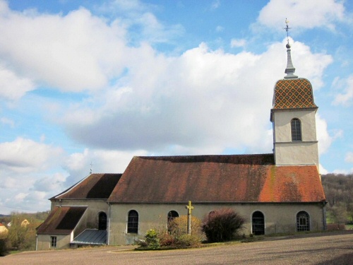 L'église de Vallerois-le-Bois, photo J. Masset