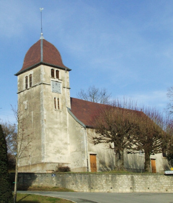 Clocher de Vandoncourt, photo M. Taland
