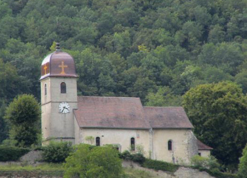 L'église de Vaufrey, photo F. Pernot