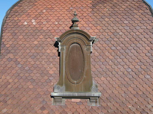 Le clocher de l'église de Vaux-et-Chantegrue, photo E. Rey