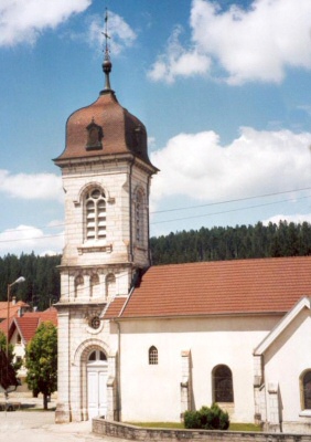 L'église de Vaux-et-Chantegrue, photo C. Briot