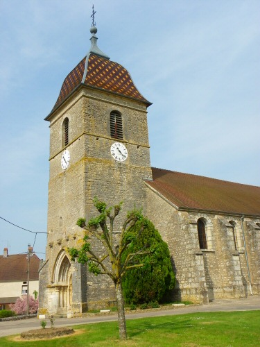 L'église de Velesmes-Echevanne, photo D. Bion
