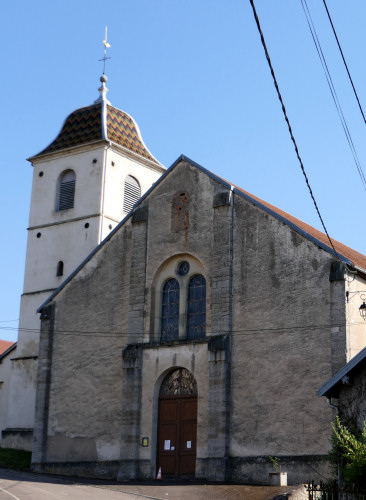 L'église de Velle-le-Châtel, photo photo Y Bessero