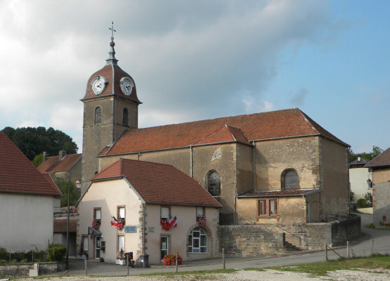 Eglise de vellechevreux et Courbenans, photo D. Bion