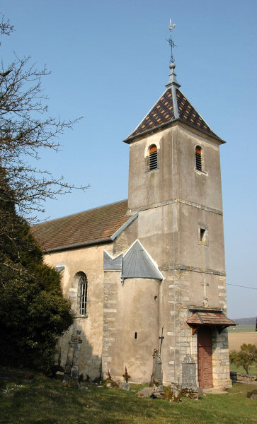 L'église de Velleguindry, photo M. Morlin