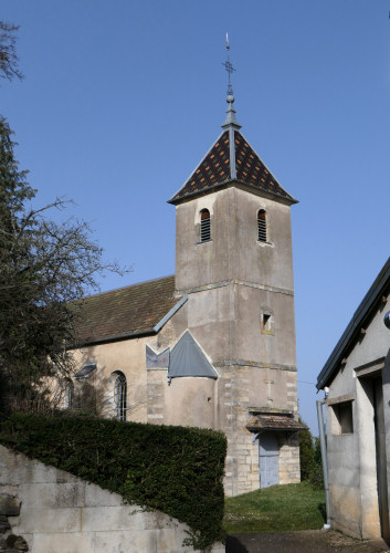 L'église de Velleguindry, photo Y. Bessero