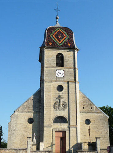 Eglise de Vellexon, photo B. Lamblin