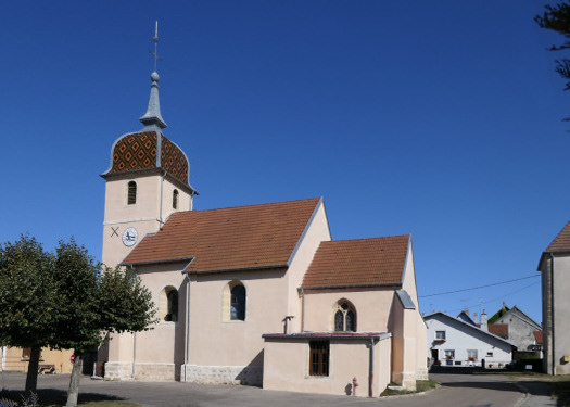 L'église de Venisey, photo Y. Bessero septembre 2019