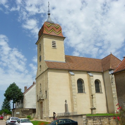 L'église de Vereux,  photo D. Bion
