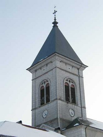 Le clocher actuel de Vernierfontaine, photo D. Briot