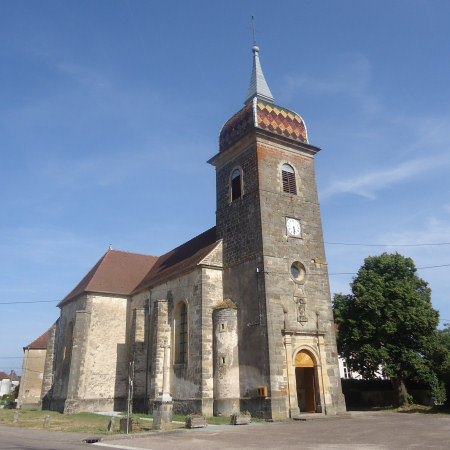 L'église de Vernois-sur-Mance, photo E. Ozenne