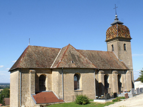 L'église de Vieilley, photo J. Masset