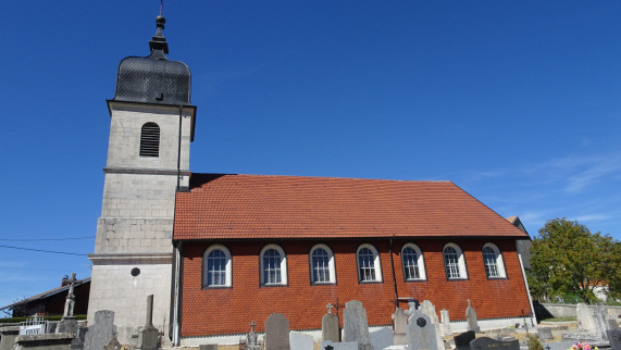 L'église de Villedieu-lès-Mouthe, photo O. Pernot