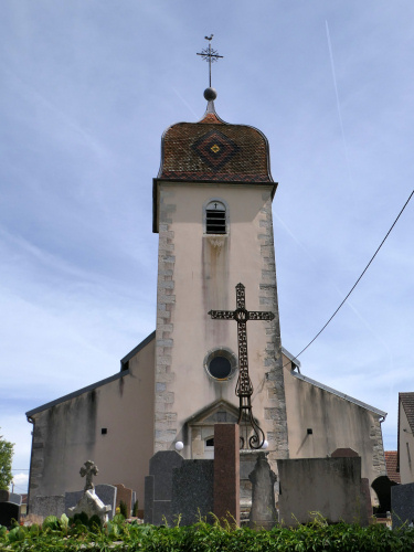 Clocher de Villers-les-Bois, photo Y. Bessero