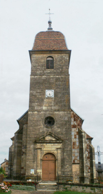 Eglise de  Villers-lès-Luxeuil, photo J. Masset
