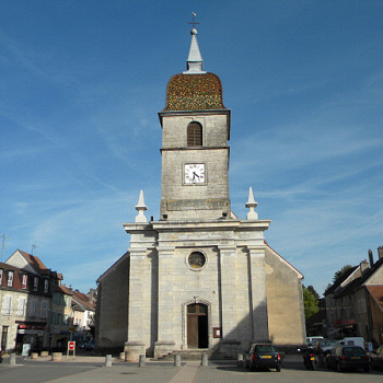 L'église de Villersexel, photo D. Bion