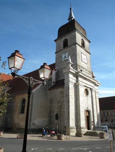 L'église de Villersexel, photo D. Bion