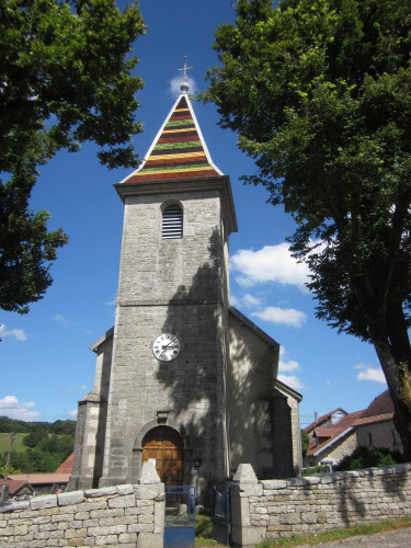 L'église de Voillans, photo J. Masset