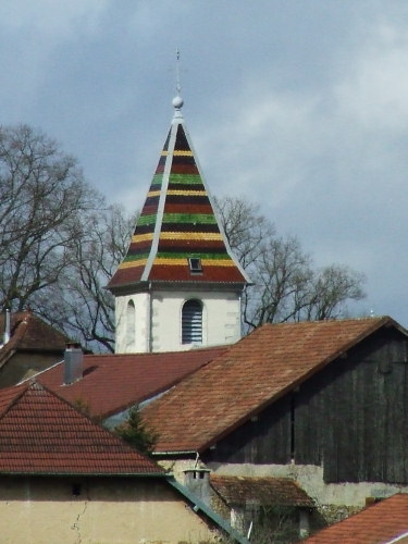 L'église de Voillans, photo M. Taland