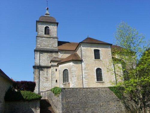 L'église de Voray-sur-l'Ognon, photo D. Bion