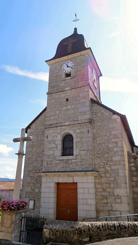 L'église de Vosbles, photo O. Pernot