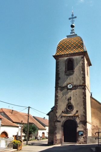 L'église de Vouhenans, photo J. Menneret