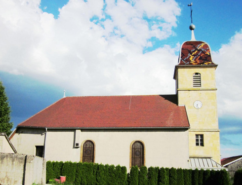 L'église de Vuillecin, photo J. Masset