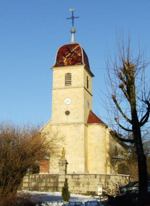 L'église de Vuillecin, photo M. Taland