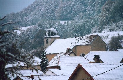 L'église de Vyt-lès-Belvoir, photo J. Masset