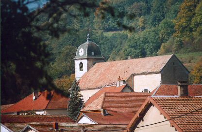 Le village de Vyt-lès-Belvoir, photo J. Masset