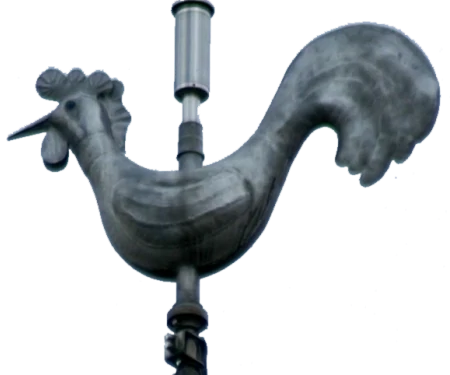 Coq du clocher de l'église de Beure), photo J. Masset