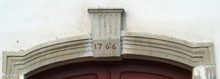 Portail de l'église de Cerre-lès-Noroy, photo J. Masset