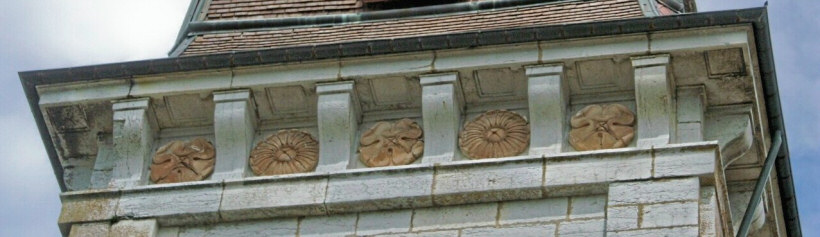 Détail de l'église de Loray, photo J. Masset
