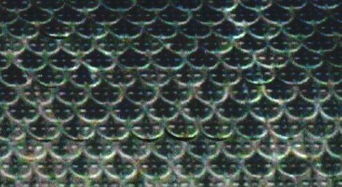 Détail de la couverture du dôme de l'église de Nancray, photo J. Masset