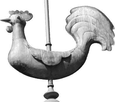 Coq d la chapelle de Salins-les-Bains, photo J. Masset