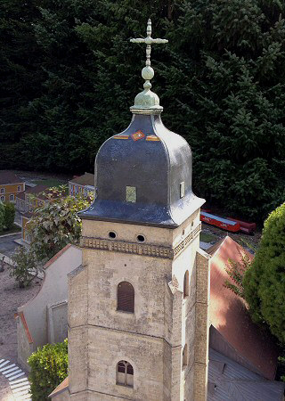 Maquette de l'église de Pontarlier, photo J. Bourre