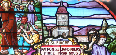 Vitrail, commune de navenne