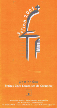 Logo des Petites cités Comtoises de Caractère 2001