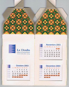 Calendrier Conseil Général du Doubs